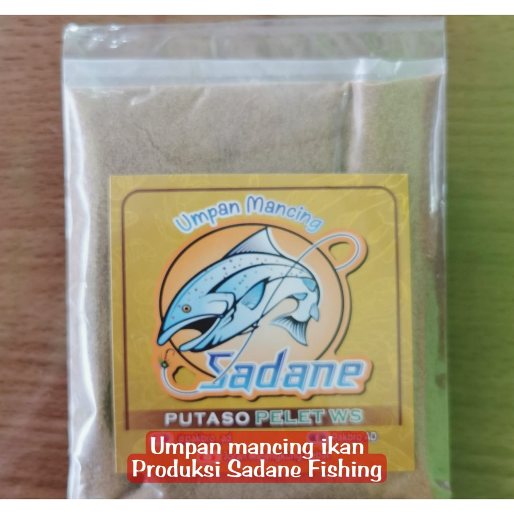 SADANE PUTASO PELET WS Umpan mancing ikan