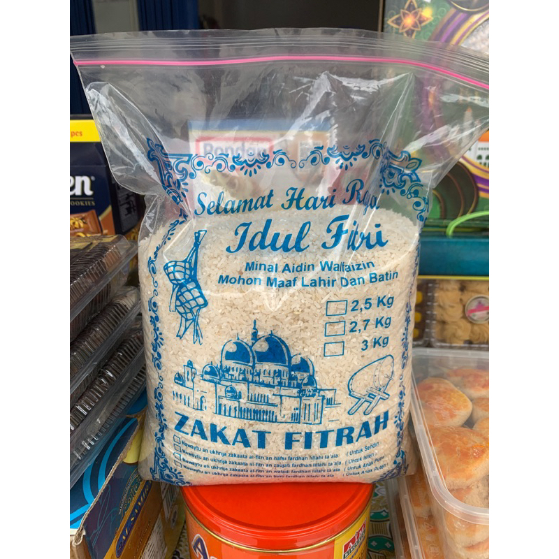 

[READY STOCK] BERAS FITRAH IDUL FITRI | BEBAS PILIH BERAS 3,5 LITER