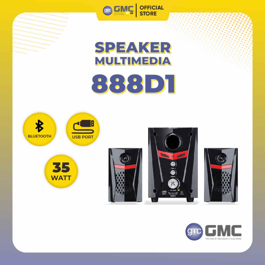 GMC - SPEAKER 888D1 BT - SP888D1BT