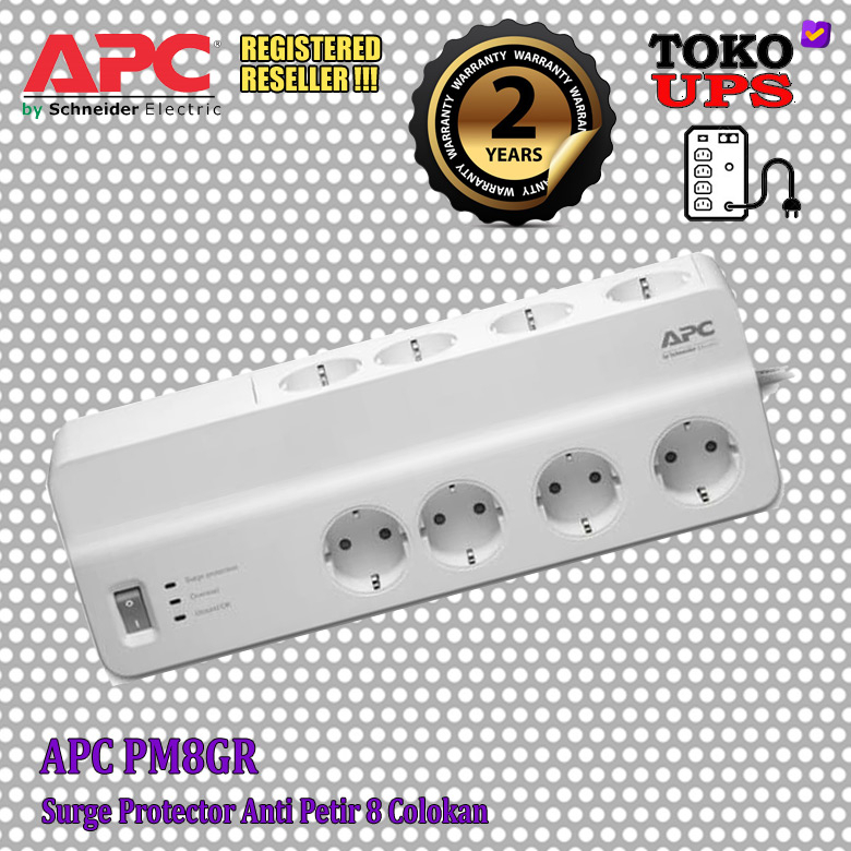 APC PM8GR PM8-GR APC Essential SurgeArrest 8 outlets 230V Germany