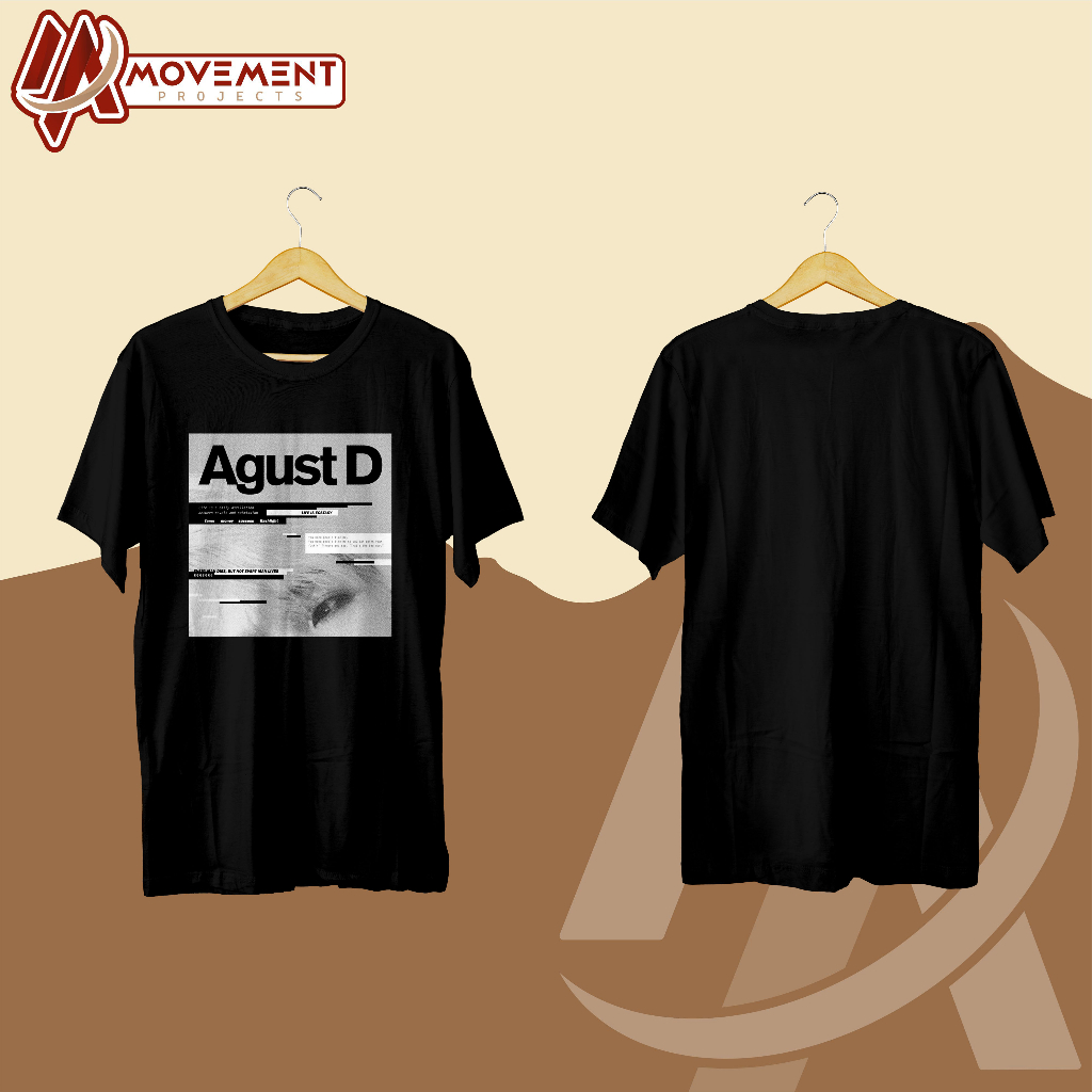 [PREMIUM] KAOS AGUST D &quot;SUGA&quot; BTS