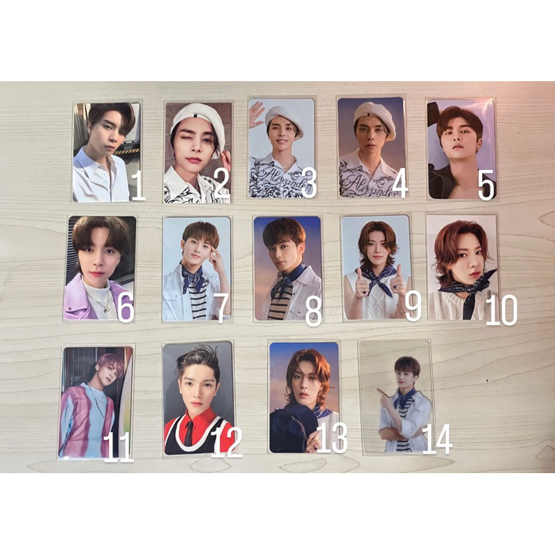 PHOTOCARD PC NCT 127 JOHNNY YUTA TAEYONG HAECHAN MARK JOHNNY JUMATAN