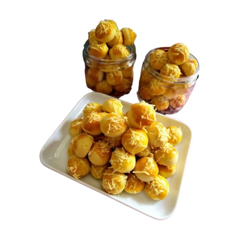 

Kue Nastar nanas Isi 250 gram(1/4 kg per toples) Kue Kering Cemilan Keluarga