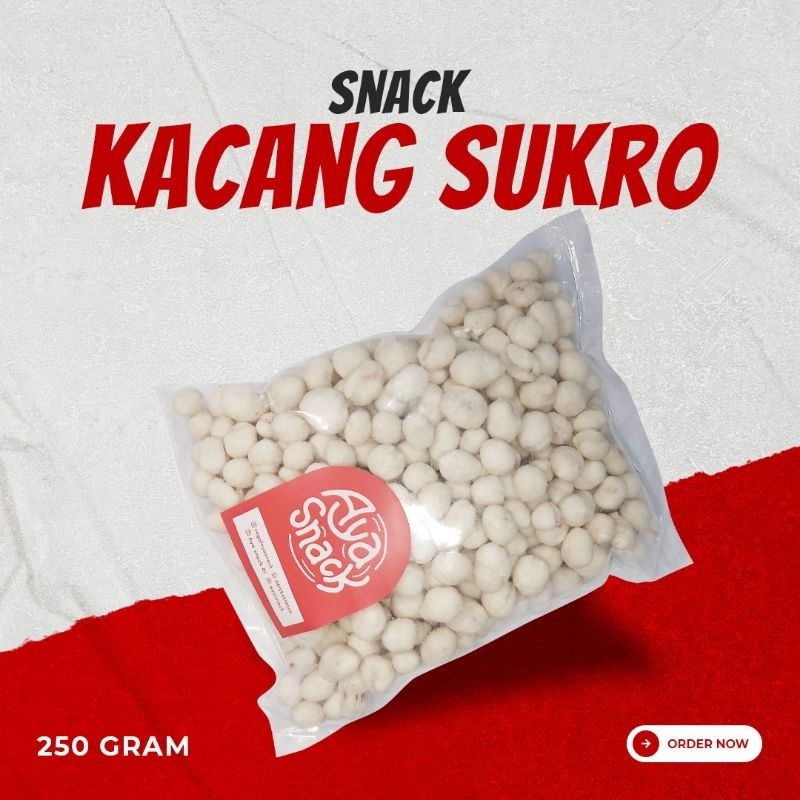 

kacang sukro 250gr snack murah/cemilan kilo