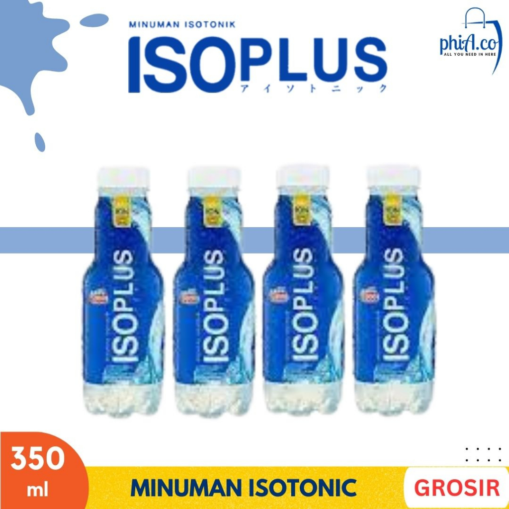 

ISOPLUS MINUMAN ISOTONIK TERMURAH 12 PCS