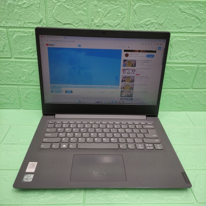 Laptop Second Lenovo V14 Intel Core i3-1005G1 Ram 4GB SSD 256GB