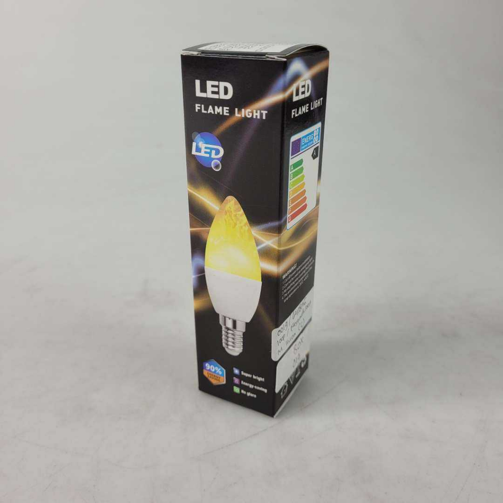 Lampu Bohlam LED Api Flickering Candle Light E27 Warm White 3W Lampu Hias Efek Api Desain Minimalis Estetik