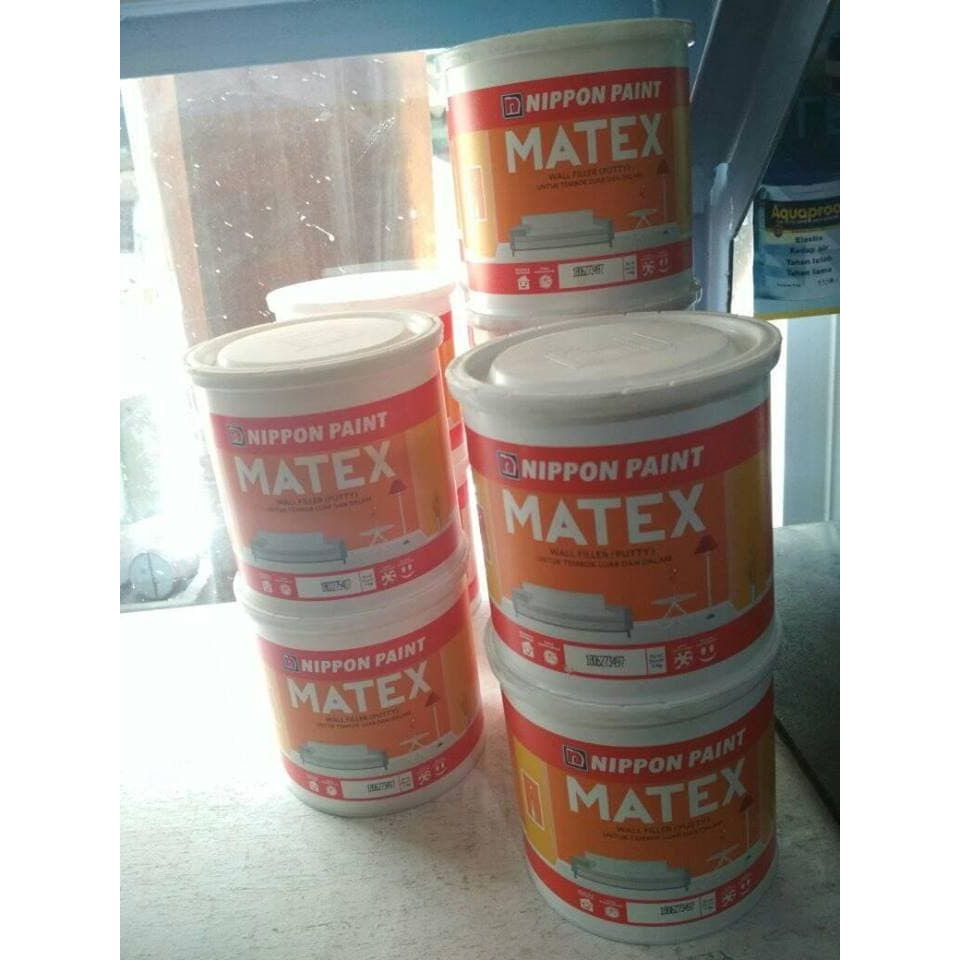 Plamir Dempul Tembok Nippon Paint Matex 1 Kg Wall Filler Wall Putty