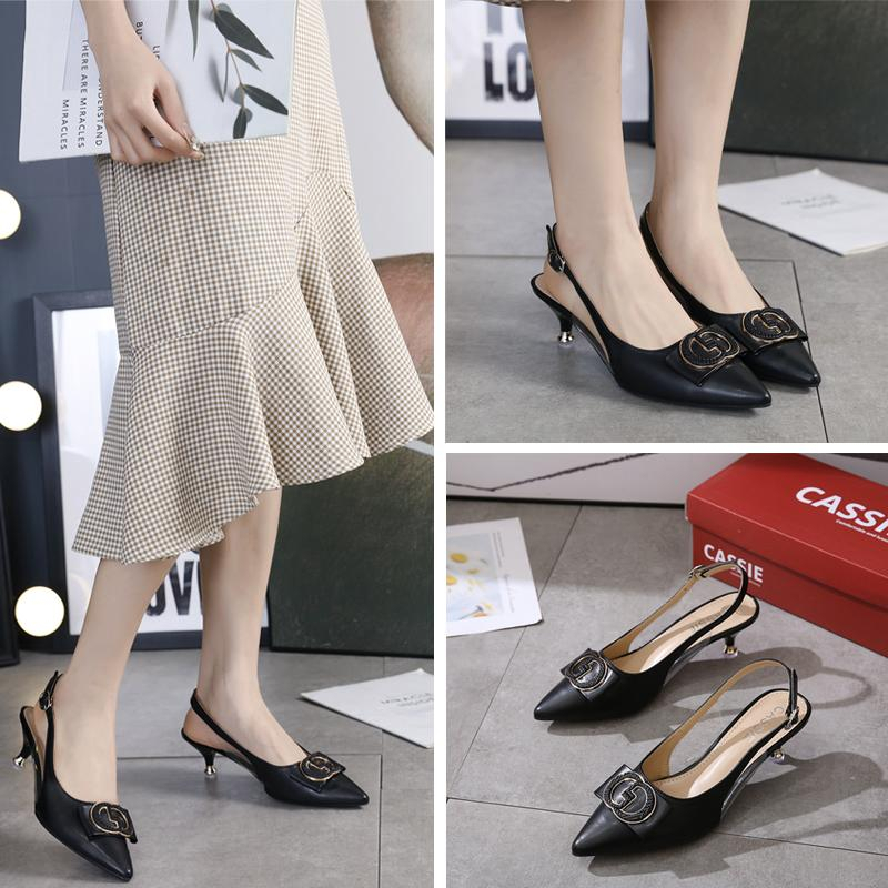 GWS Sepatu heels wanita import Sepatu hak tinggi wanita import ( VI01 ) sepatu kerja wanita high heels wanita import