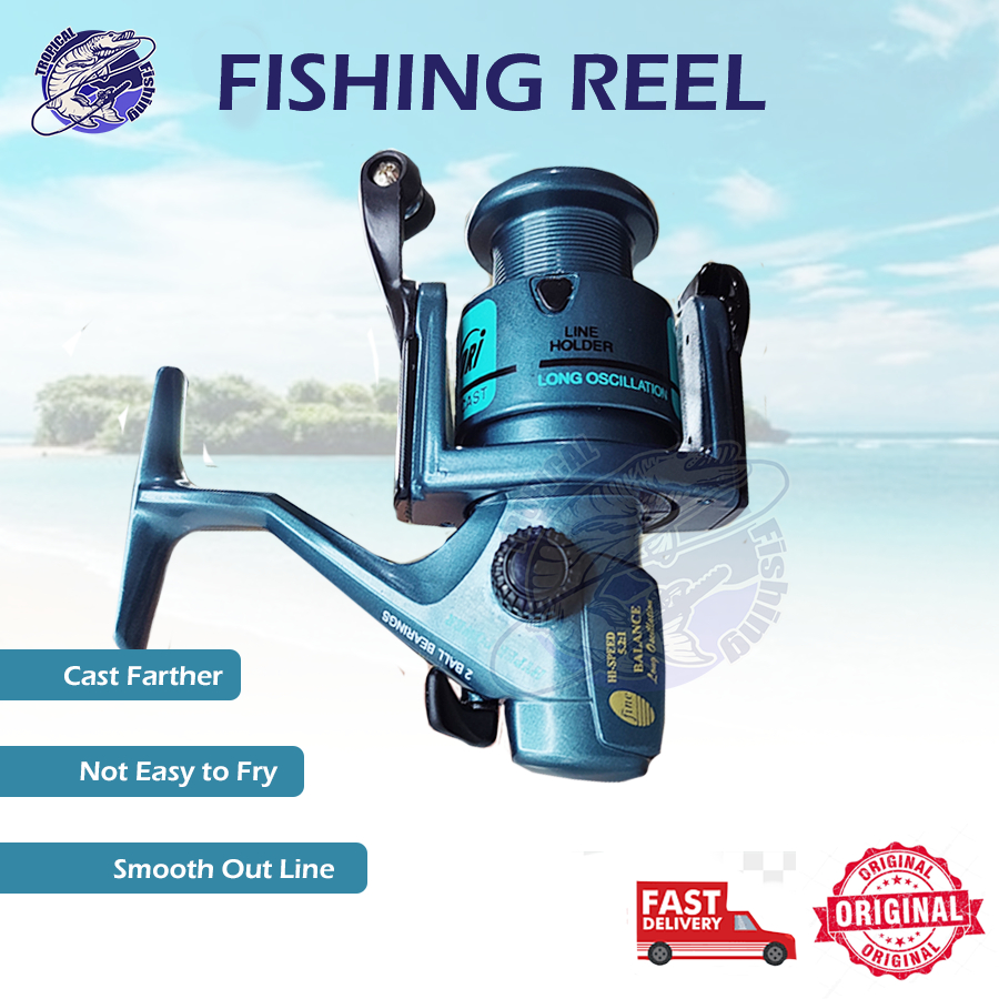 COD Reel Pancing EXORI Hyper Power Murah 100% Original Berbagai Ukuran Free Kail Free Pelampung
