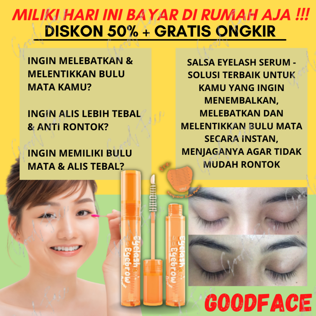 SERUM BULU MATA SALSA EYELASH N EYEBROW SERUM 5ML