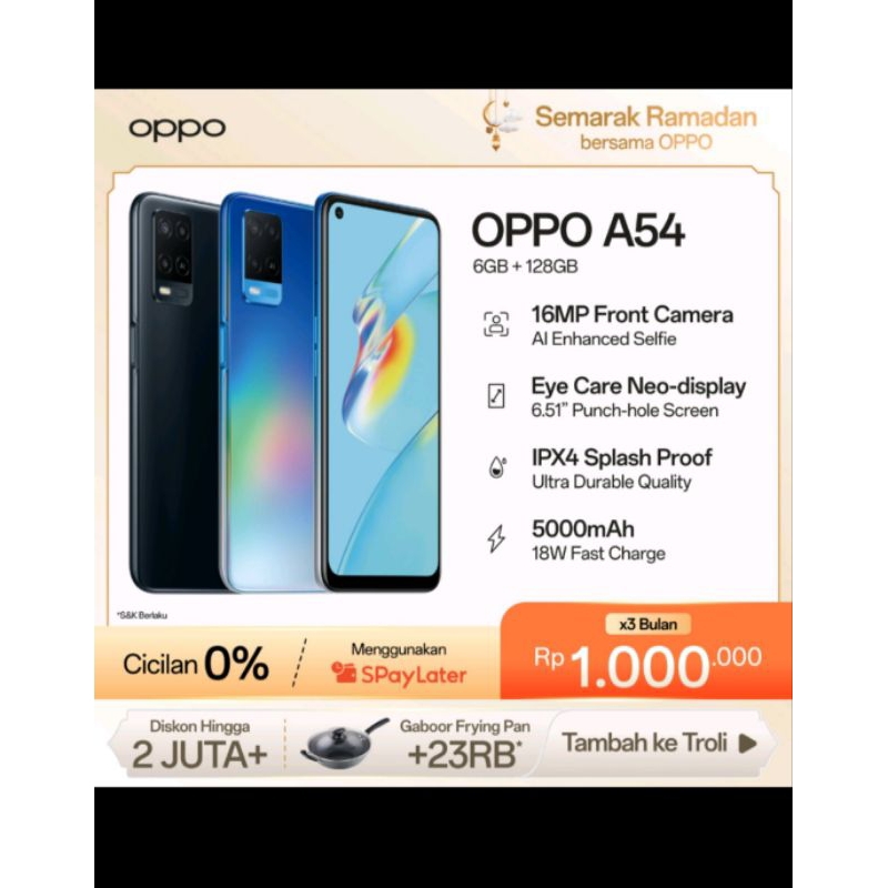 OPPO A54 6GB/128GB