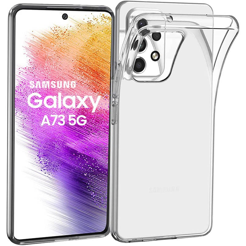 Clear Case Samsung A73 A53 A33 A23 A13 M33 M53 M23 A72 A52 A52s A32 A22 M12 A12 A71 A51 4G 5G Plus + Protector Camera Kamera Soft Tpu Casing Transparant