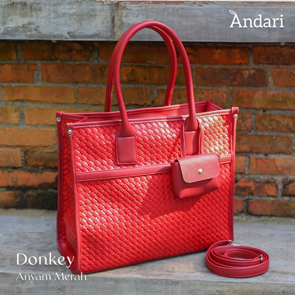 DONKEY Bag Original by Andari Tas Totebag Travel Wanita