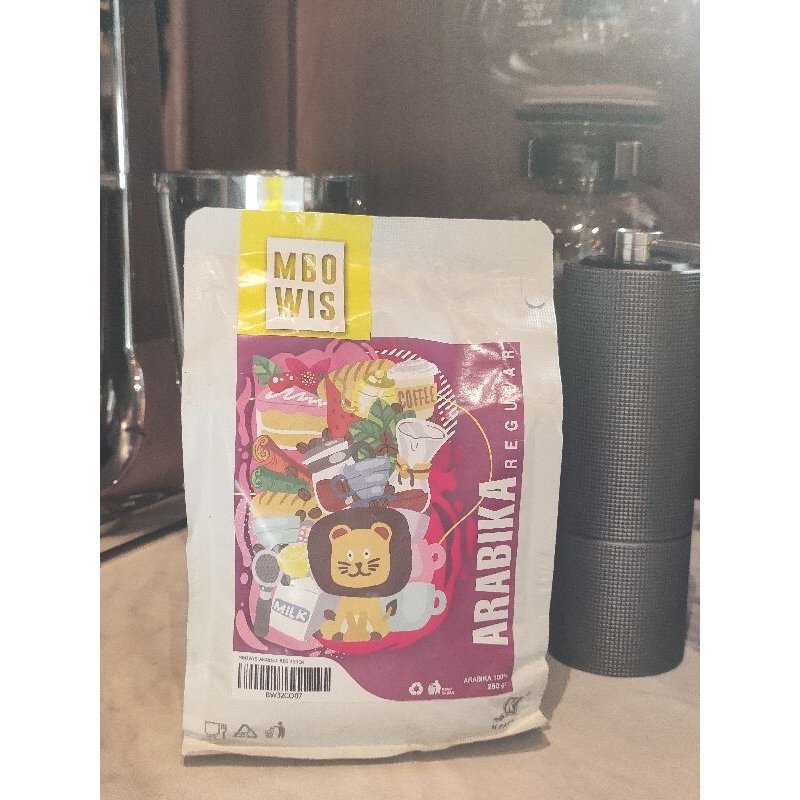 

coffee been MboWis arabika reguler 250gr