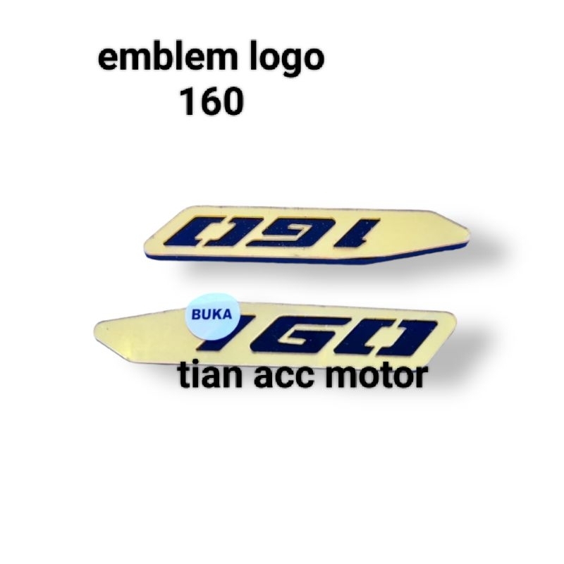 emblem logo PCX 160 emblem timbul PCX 160