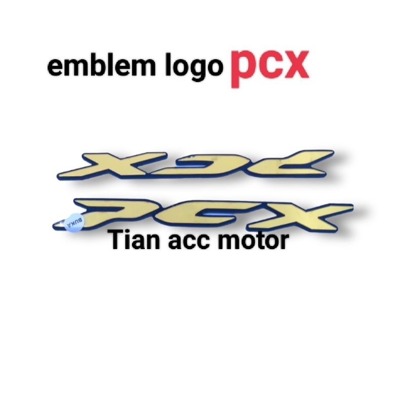 emblem logo PCX 160 emblem timbul PCX 160