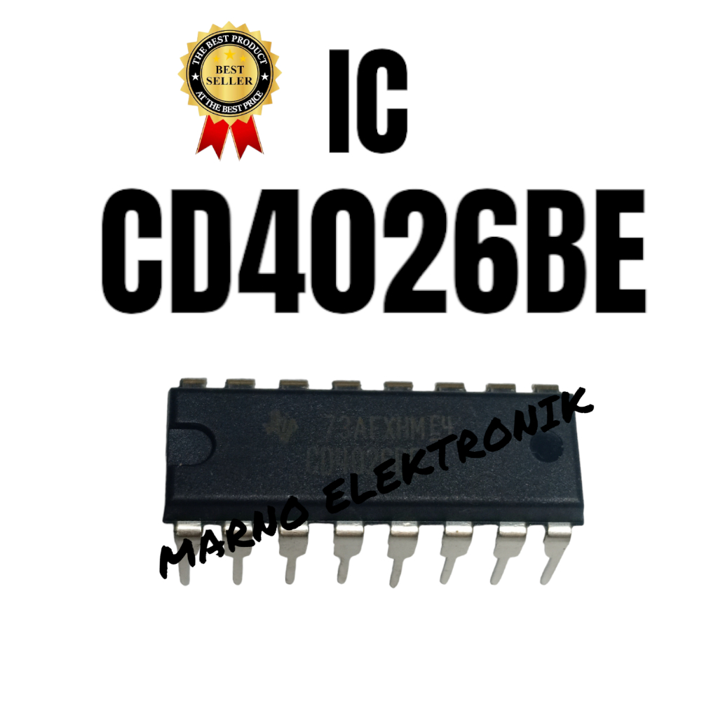 IC CD4026BE CD 4026 BE CD 4026BE ASLI ORI ORIGINAL