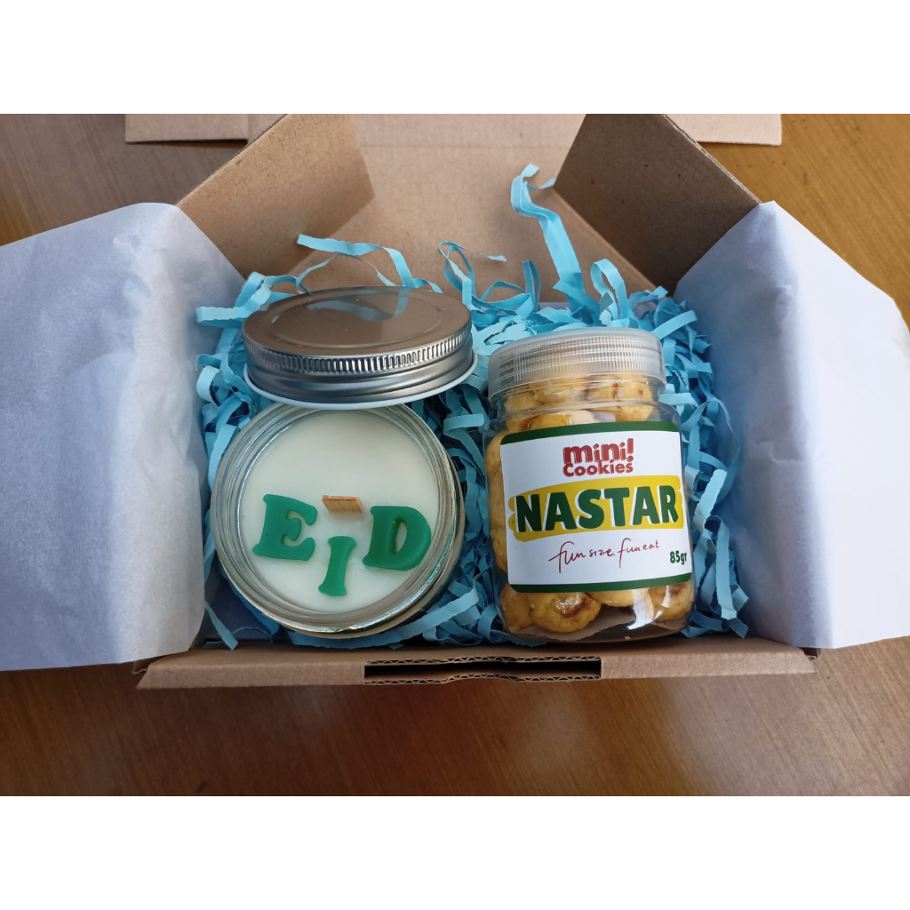 

Hampers Lebaran, Soy Scanted Candle, Kue Lebaran, Bekasi