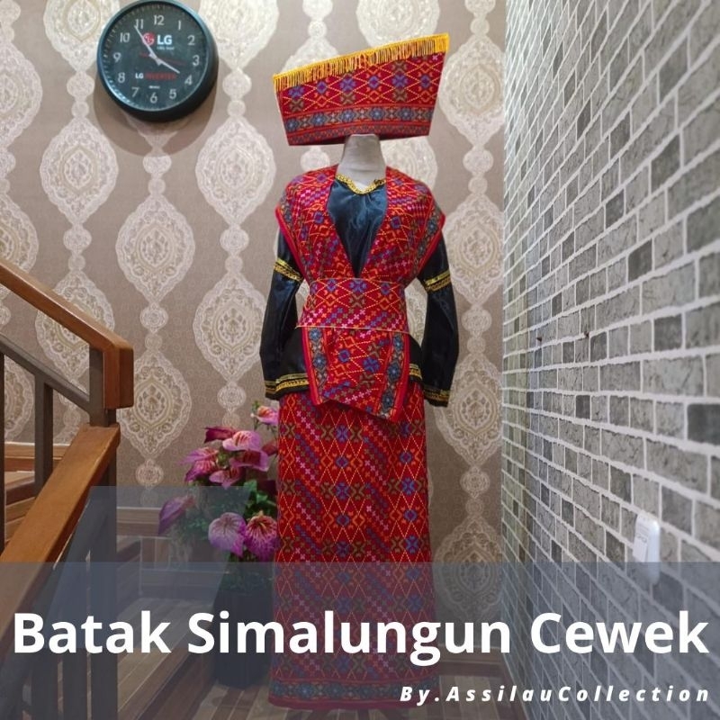 Baju Adat Batak Simalungun Dewasa Satuan (Laki/Cewek)