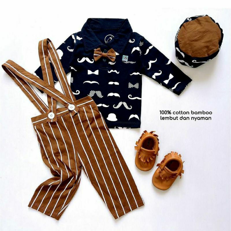 OVERALL KOKO BEARD SET PECI