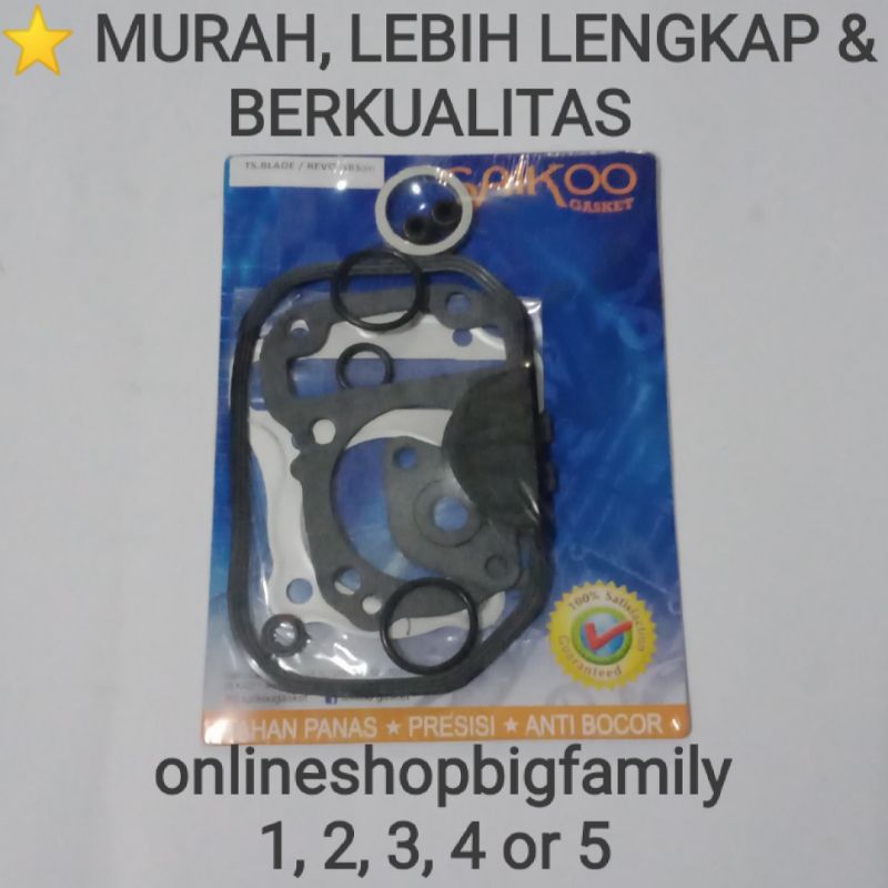 PAKING TOP SET BLADE REVO/ABSOLUTE