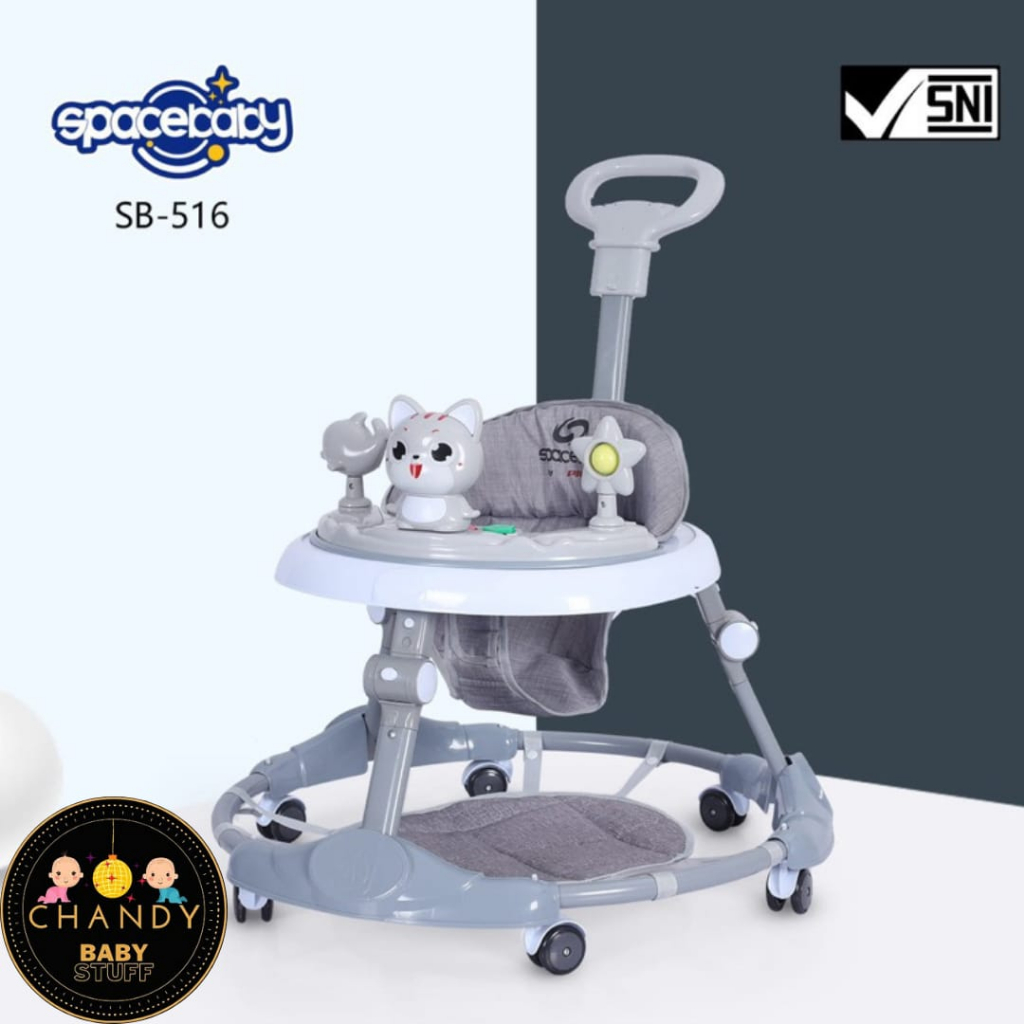 BABY WALKER SPACEBABY SB 516 MAINAN MODEL KUCING