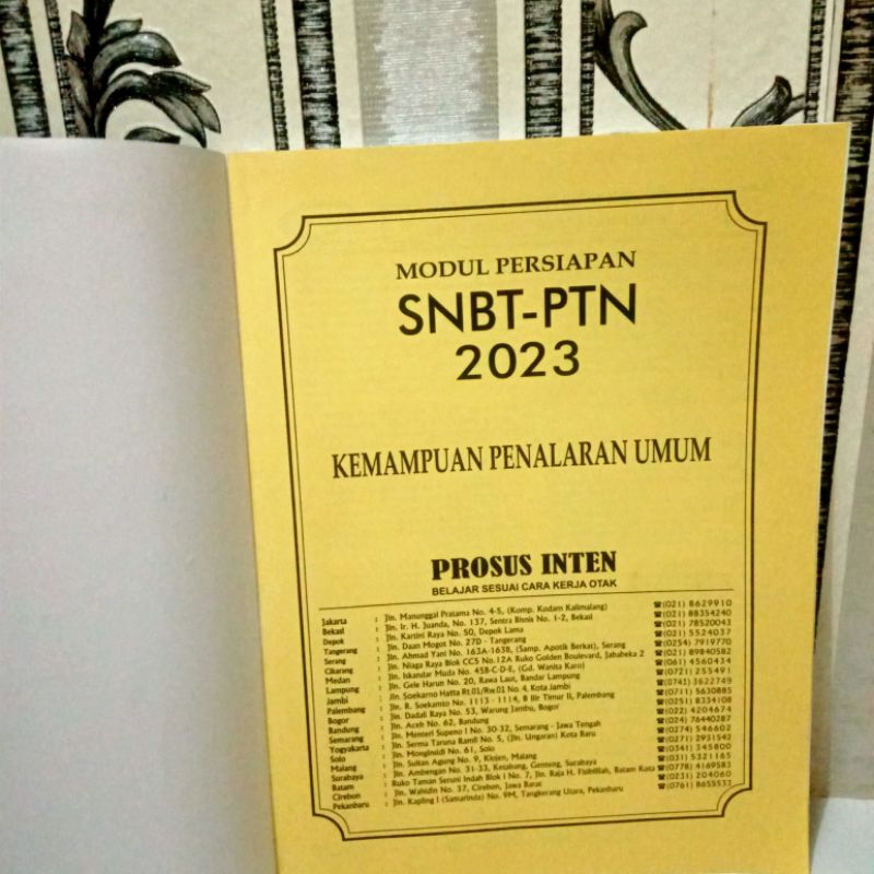 BUKU SOAL SNBT PROSUS INTEN