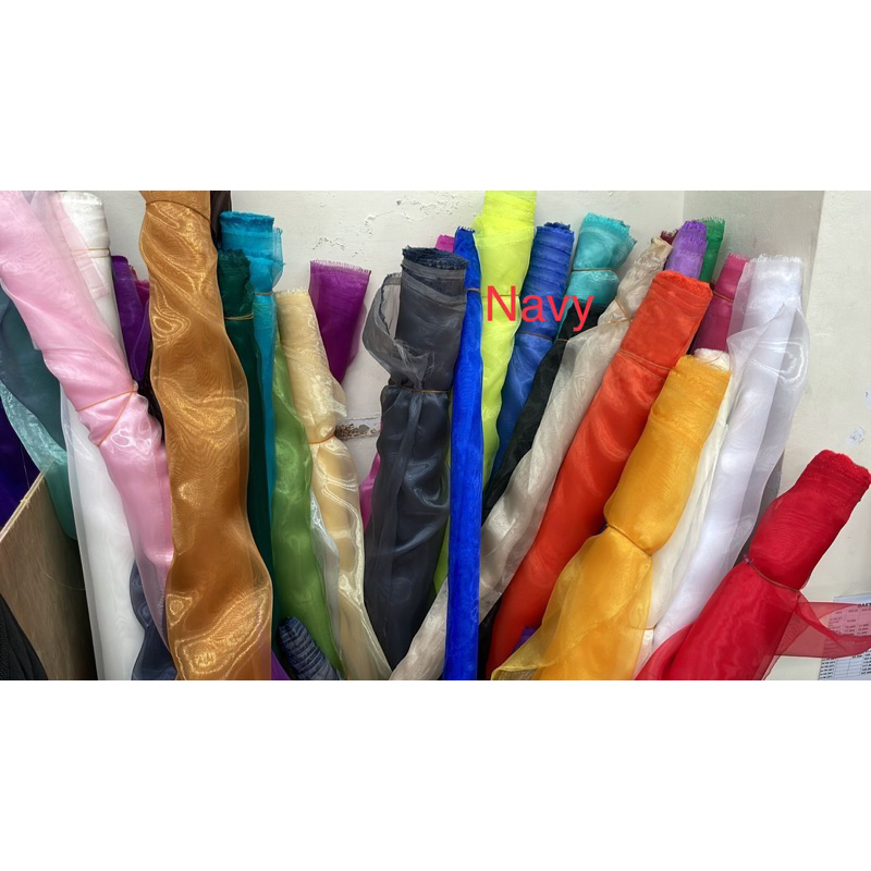 OUter Mia organza Model A-line sleeveless