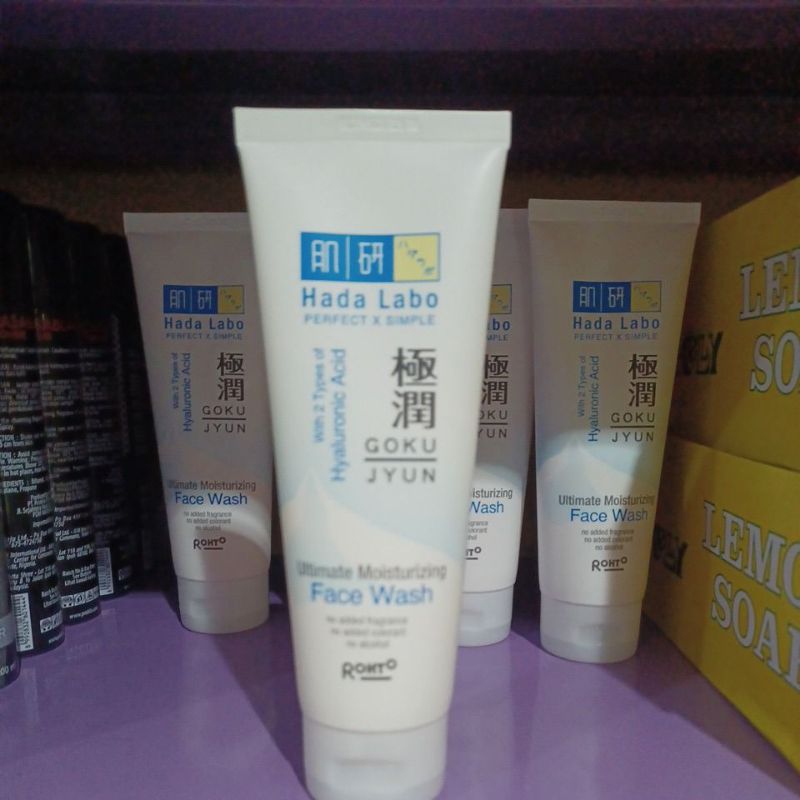 Hada Labo Gokujyun Ultimate Moisturizing Face Wash 100gr