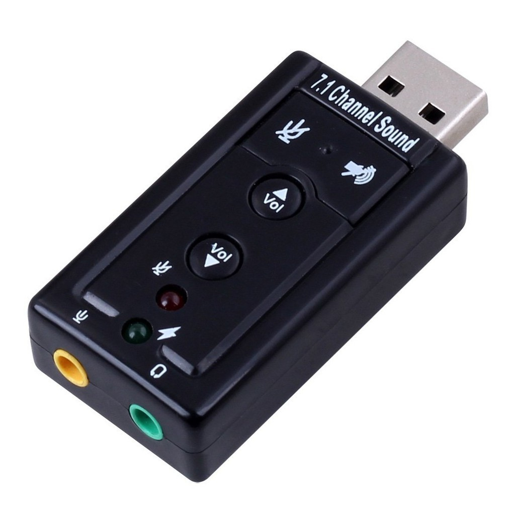 DYNAMIC-USB SOUND 7.1 CHANNEL / USB SOUND CARD VERSI 7.1