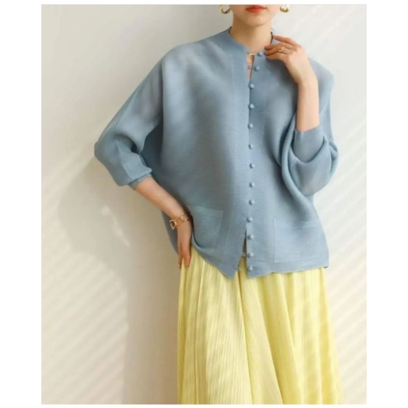 Premium Pleated top / Pleats blouse / pleats top bangkok