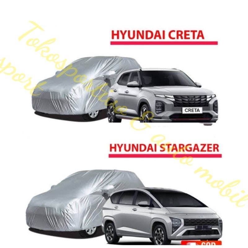 SARUNG MOBIL BODY COVER HYUNDAI CRETA STARGAZER SILVER