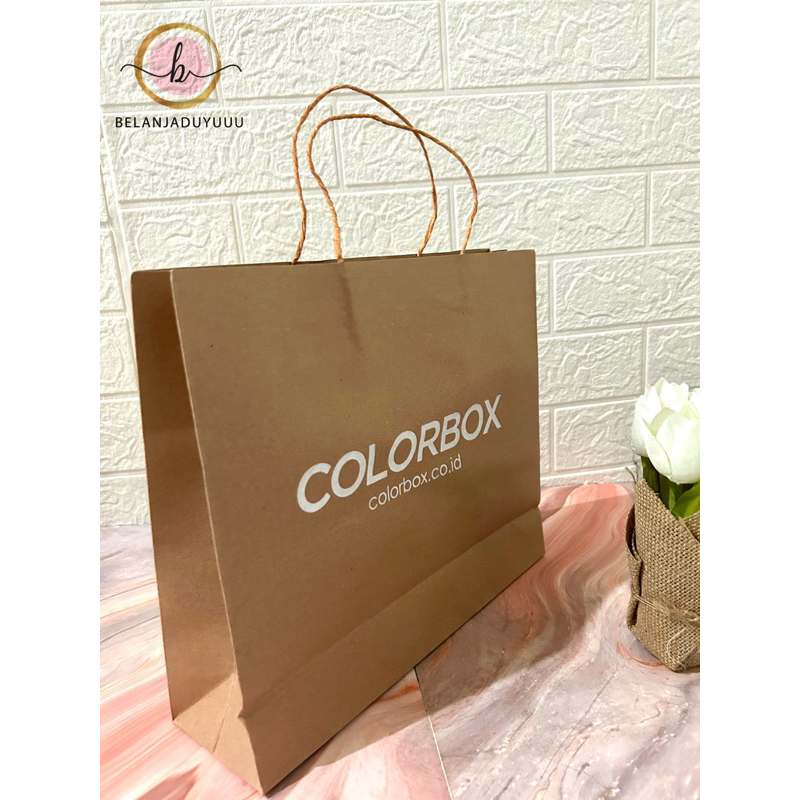 Paper Bag COLORBOX Pembungkus Kado