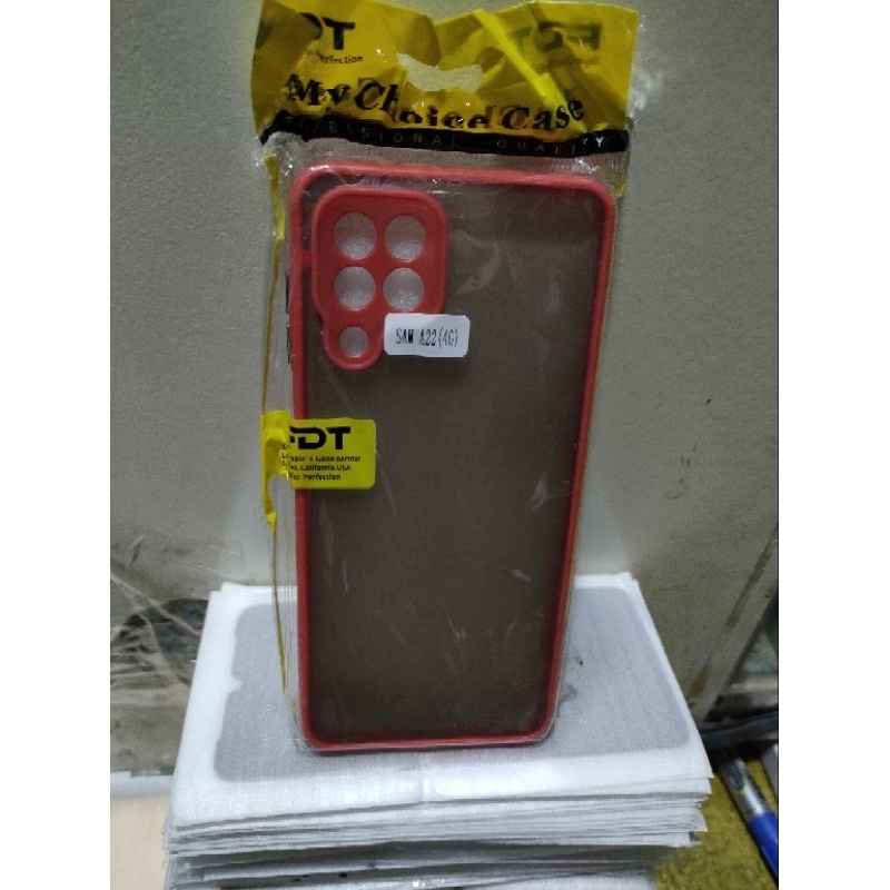 Case Aero My choice Samsung A22 4g Silikon Casing  Dove Pelindung Camera