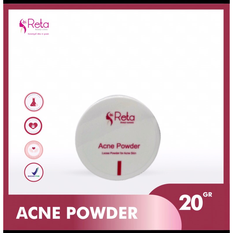 ready Acne Powder / bless acne powder / Reta Beauty Clinic / Kosmetik / Kosmetik Wajah / Kecantikan 