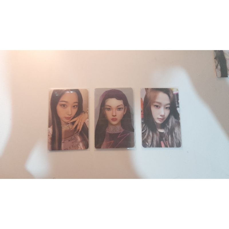 PHOTOCARD AESPA GISELLE KARINA SAVAGE GIRLS