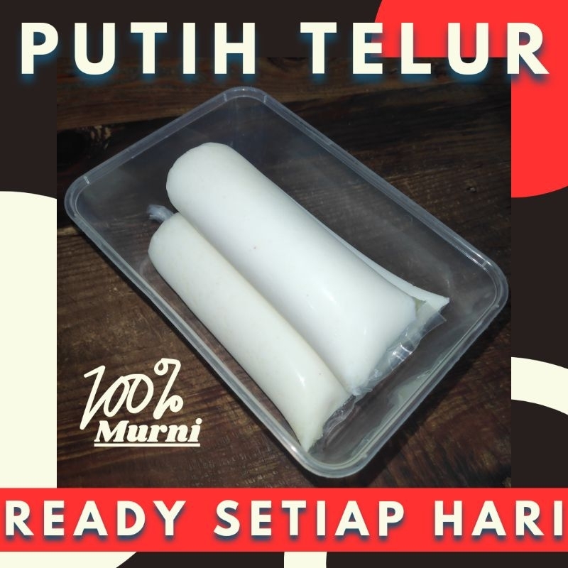 

TELUR PUTIH MATANG FRESH 160gr