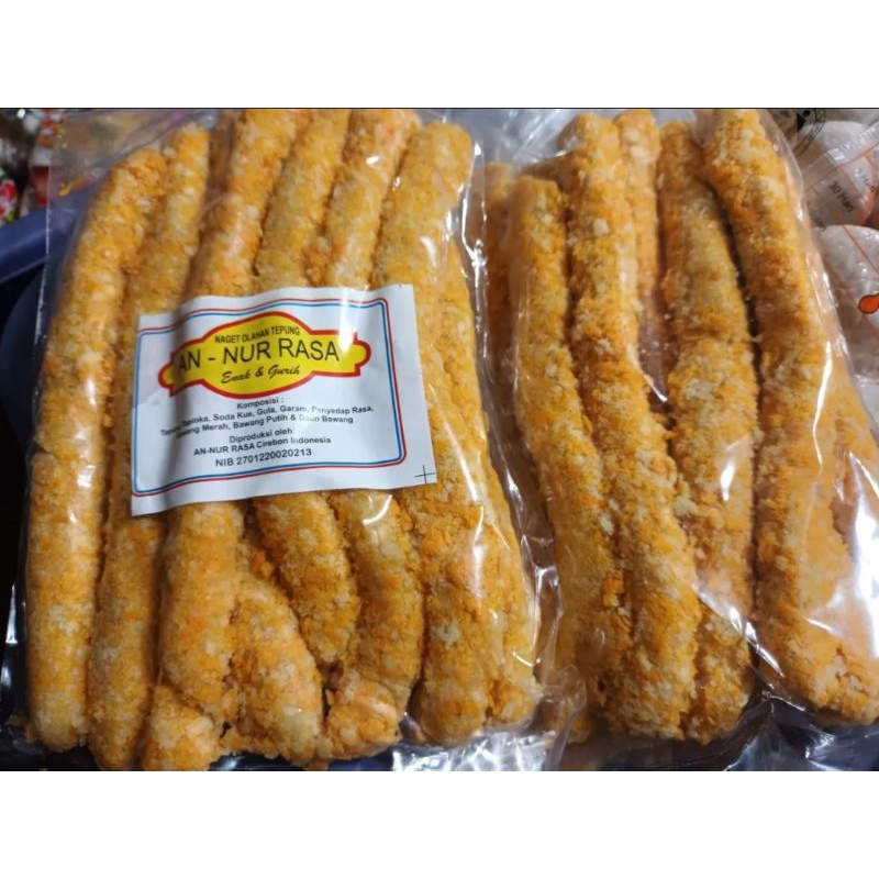 

nuget crispy annur stik 1pack isi 10pcs. / jajanan masakani