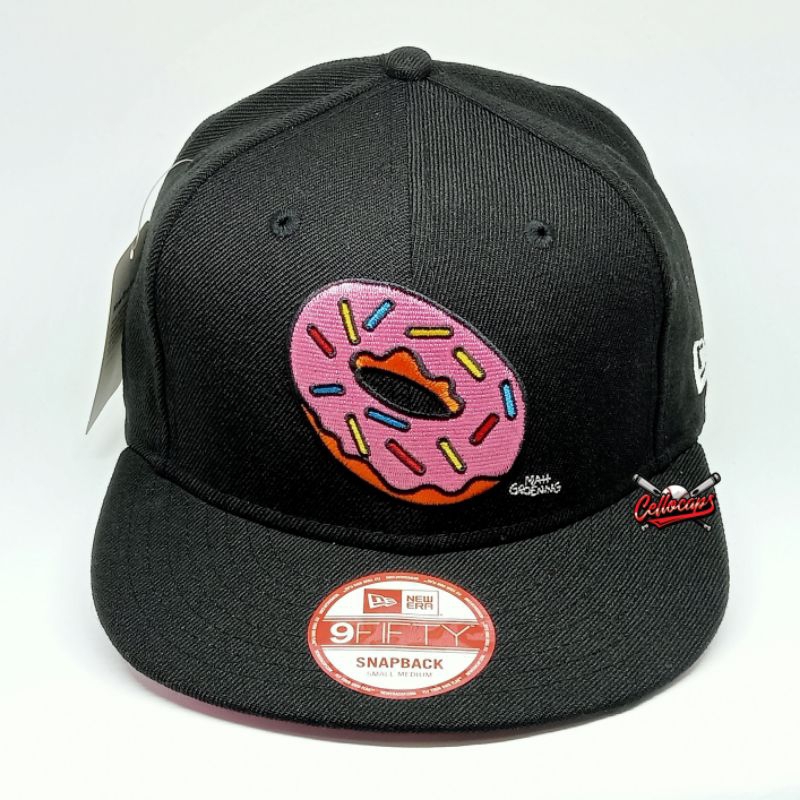 TOPI ORIGINAL NEW ERA 9FIFTY THE SIMPSONS HOMER'S DONUT