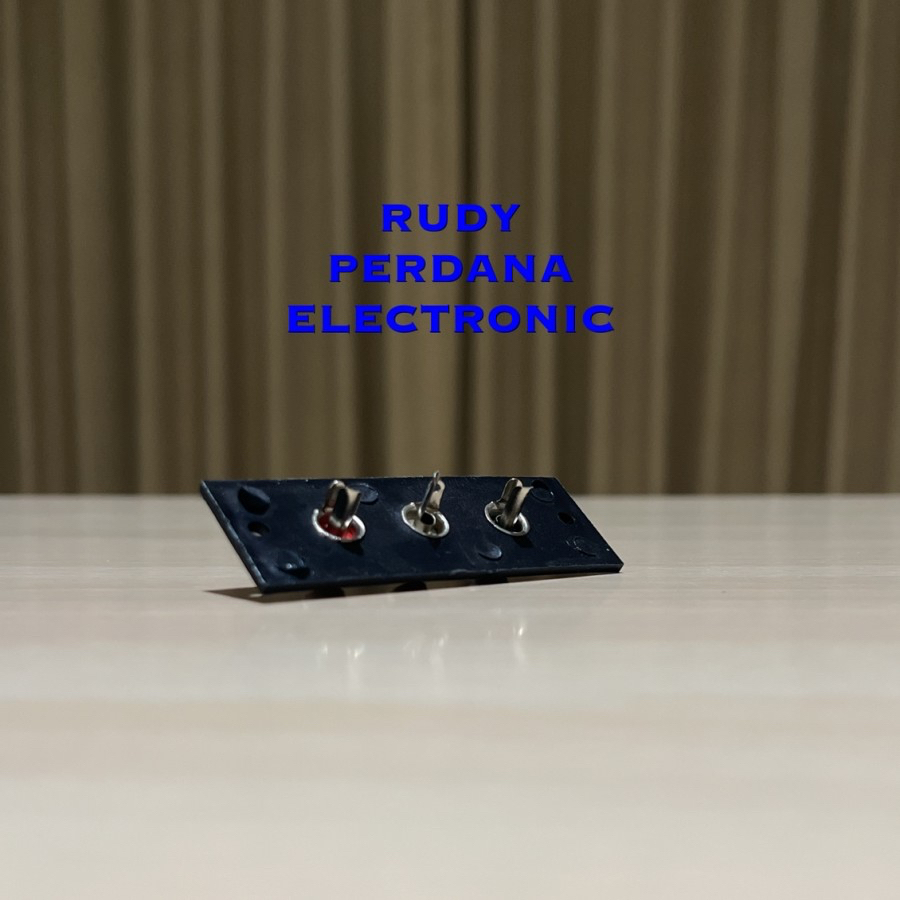 SOCKET SOKET RCA FEMALE 3 PIN LUBANG PANEL BODI HITAM