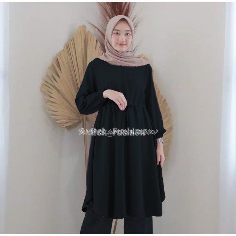 BETHA TUNIK °° BHETA TUNIK°° DINDA TUNIK°° TUNIK MOSCREPE°°Atasan Tunik  Wanita Terbaru