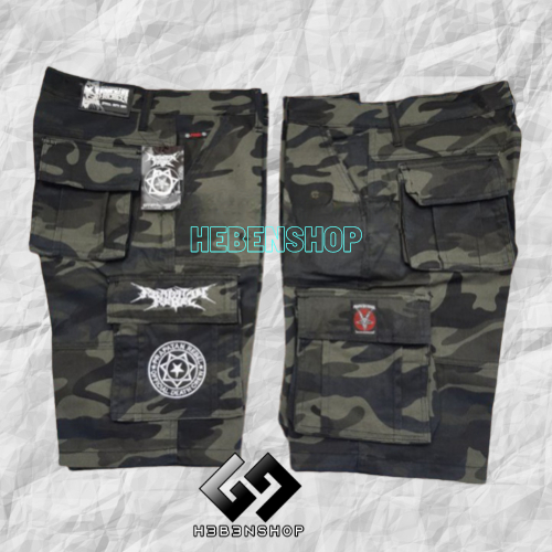Celana Cargo Loreng/ Celana Pendek Pria/ Celana Gamyok/ Celana Terlaris Original Prapatan Rebel