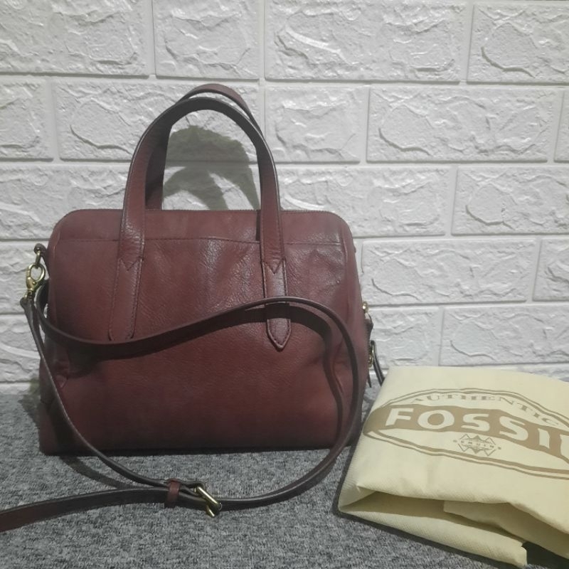 **SOLD**     Tas Ocil Fos sil Sydney Satchel Bag Preloved Second Bekas Original Authentic Lebaran