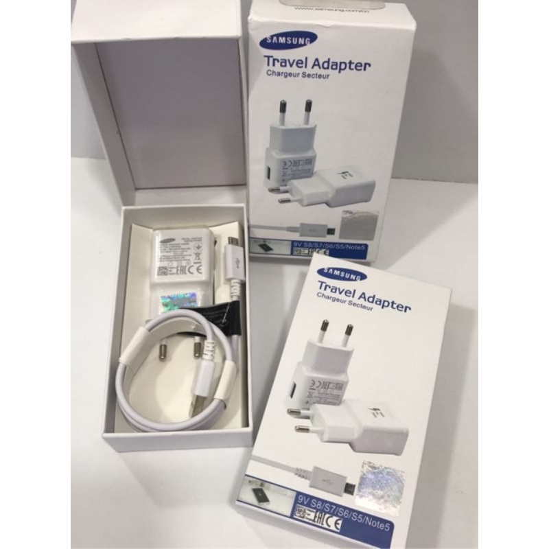 Termurah Charger SAMSUNG 9V 2.0 real Fast Charging Note 5 / s6 / s7