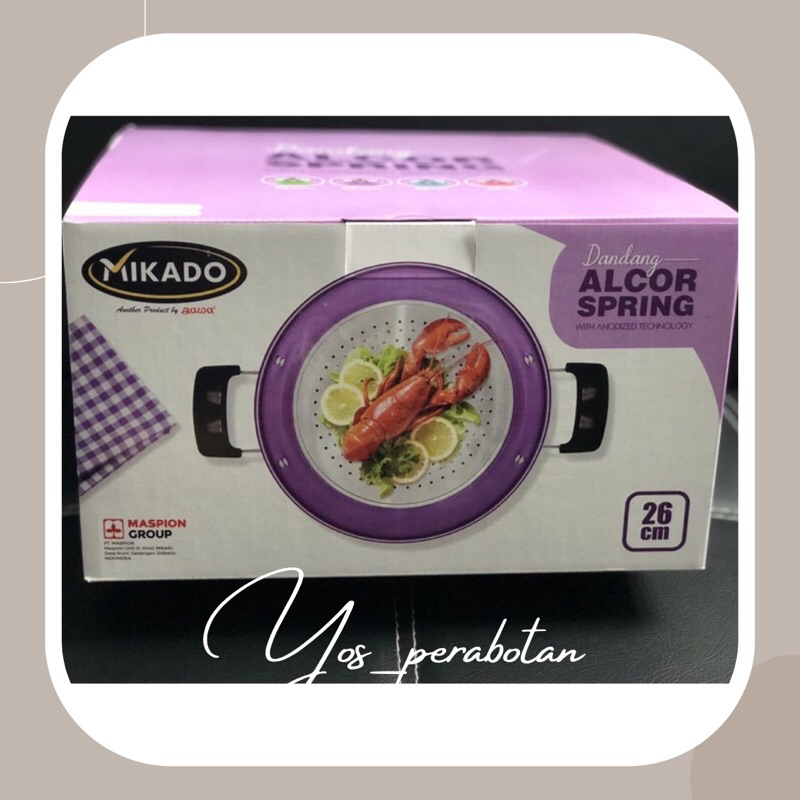 Panci steamer/panci kukus ~Dandang alcor mikado maspion /Dandang mikado~Dandang maspion