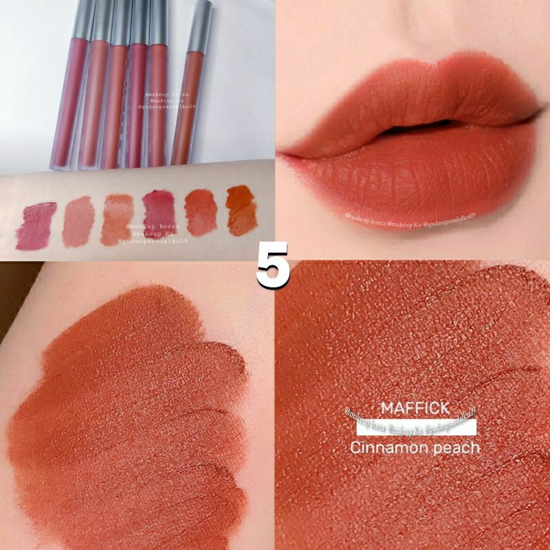 LIPSTIK WATERPROOF - LIPGLOS - LIPSTIK TAHAN LAMA DAN RINGAN - LML 1044-Lipvelvet 05