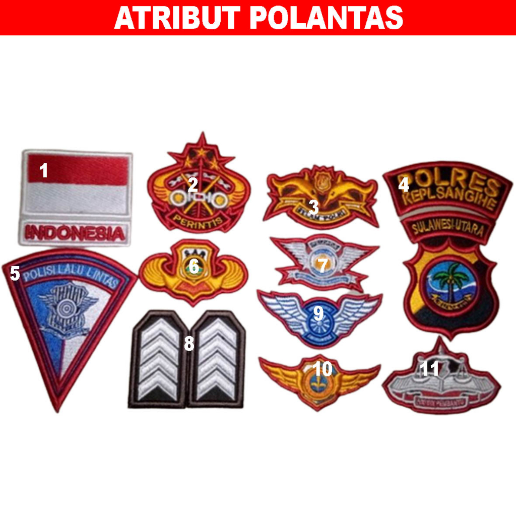 ATRIBUT POLISI LALU LINTAS / POLANTAS