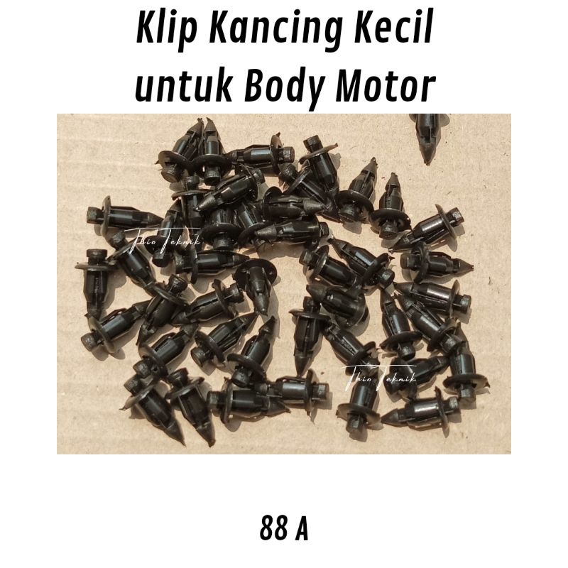 Klip Kancing Body Motor Klip Rivet Kecil untuk Body Motor