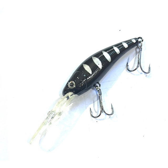 Umpan minnow /Umpan pancing tiruan ikan lidah panjang berat 9gram panjang 12 cm